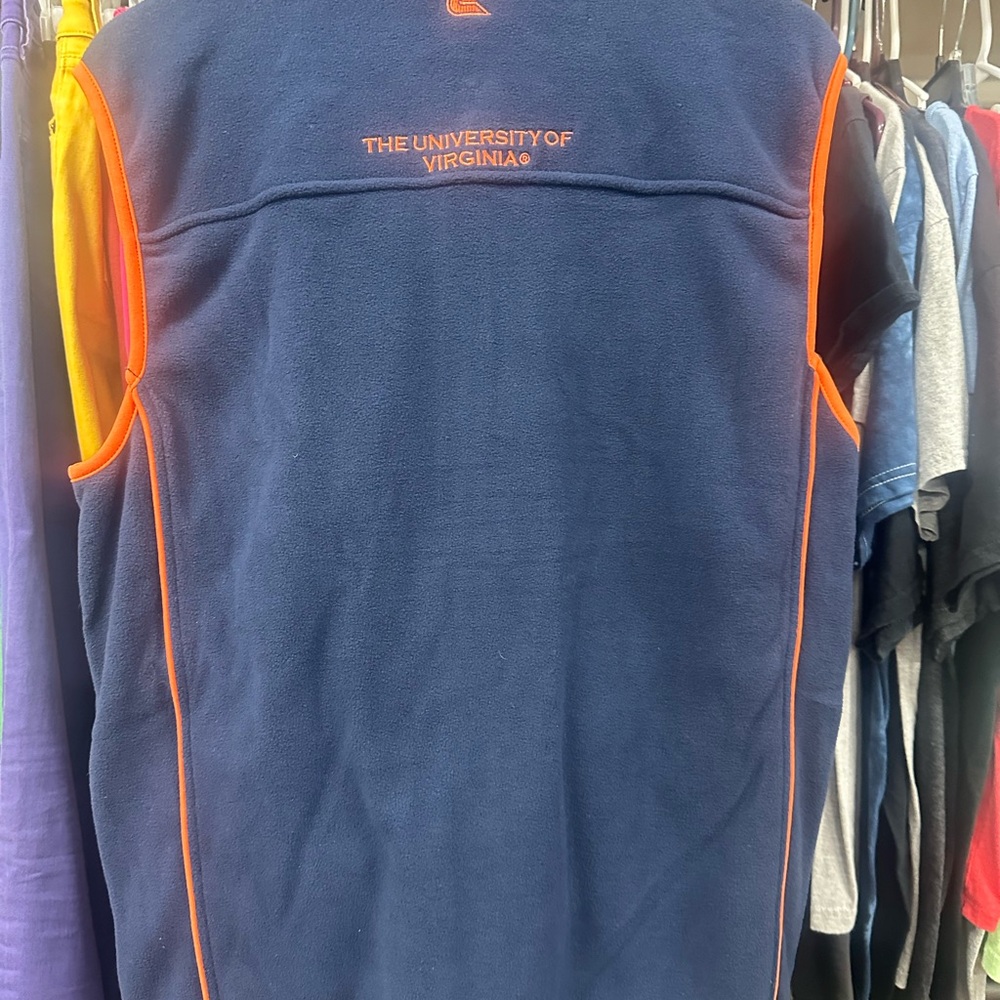 University of Virginia Colosseum Navy and Orange Athletic Vest size XL - Picture 5 of 5